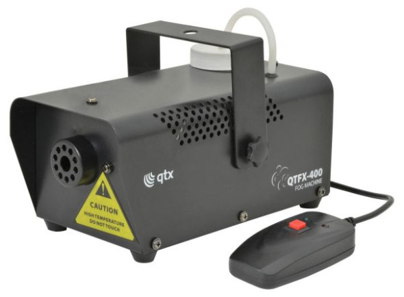 Máquina de Fumos 400W com Comando QTX Máquina de Fumos 400W com Comando QTX